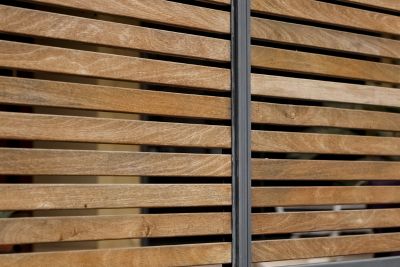 timber slat fence Penrith